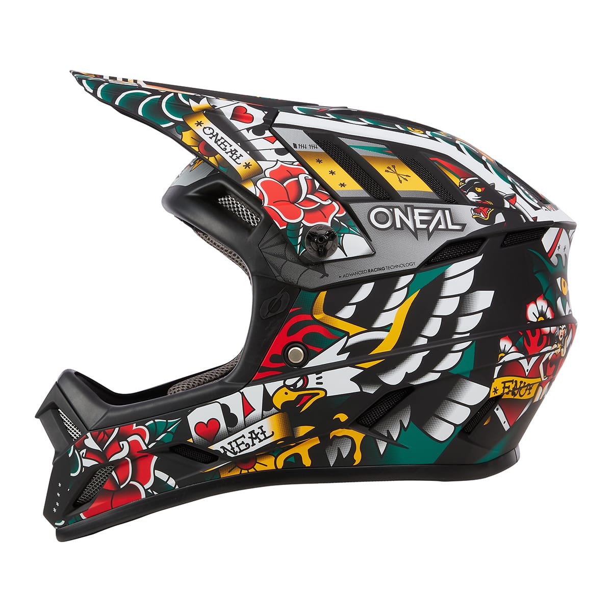 Casque VTT O'NEAL BACKFLIP INKED Multicolore