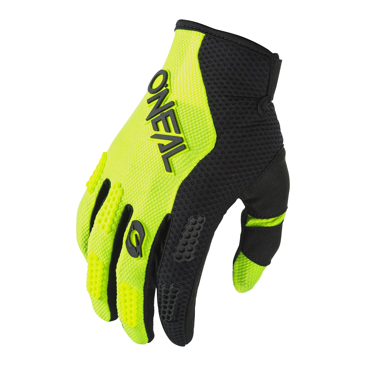 Gants longs O'NEAL ELEMENT RACEWEAR Jaune fluo/Noir