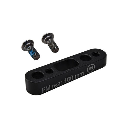 Achter Klauwadapter FLAT MOUNT MAGURA QM51 Schijf 160 mm (+20 mm) zwart