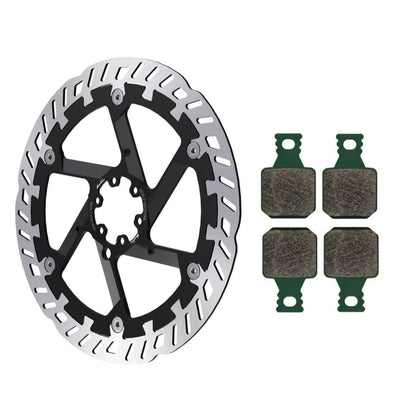 Schijf MAGURA MDR-P + Remblokken 8.S MT eSTOP 6 Gaten Zwart