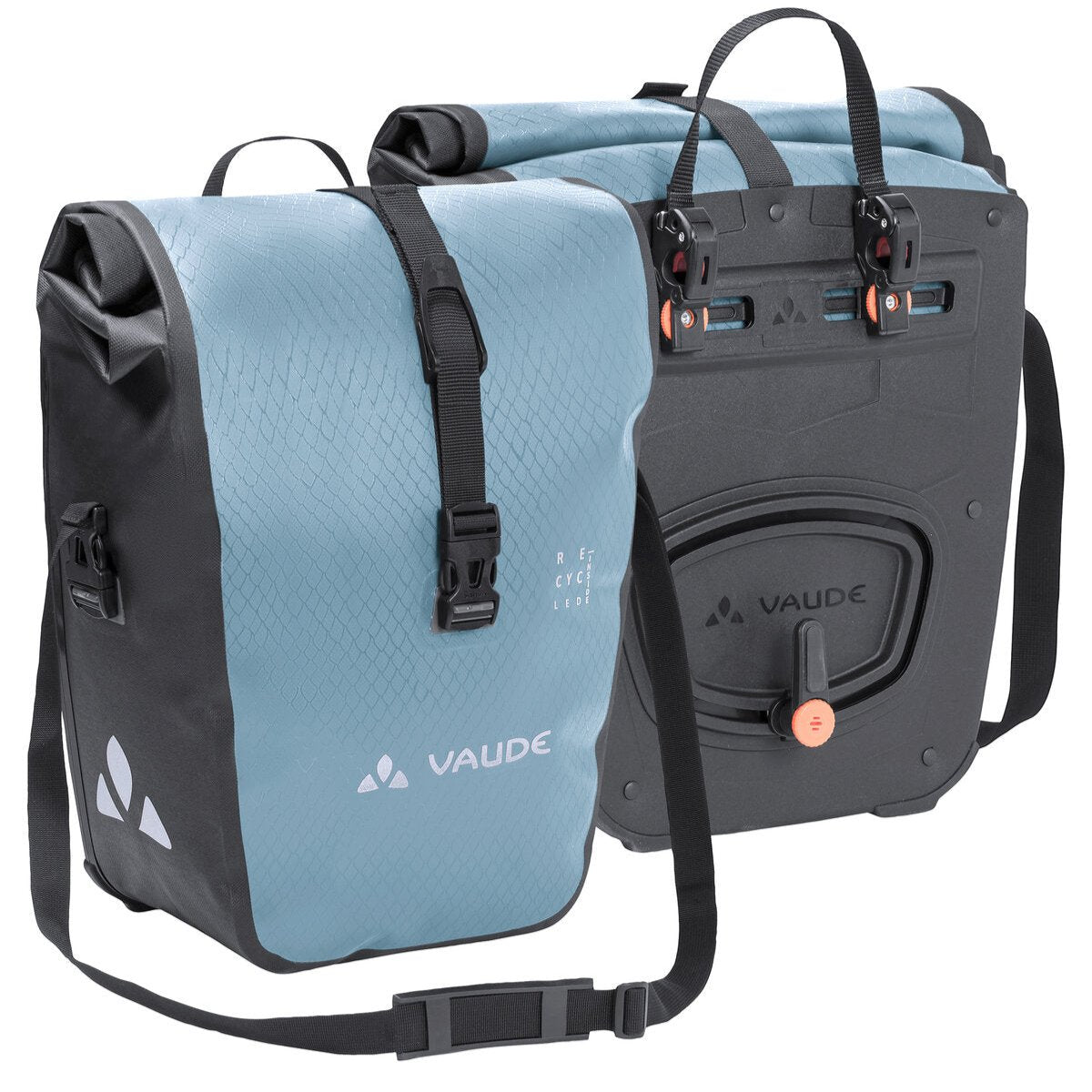 Paar VAUDE AQUA FRONT Bagagedraagtassen 28 L Nordic Blue