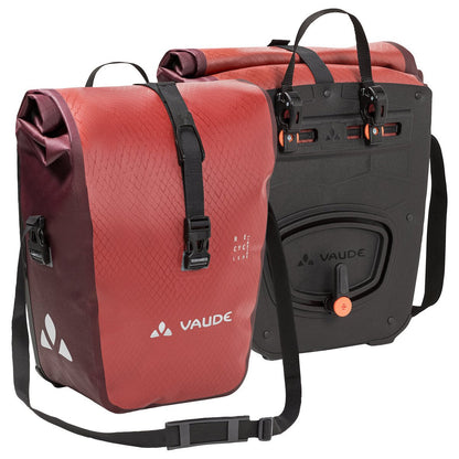 Paar Bagagedrager Tassen VAUDE AQUA FRONT 28 L Rood