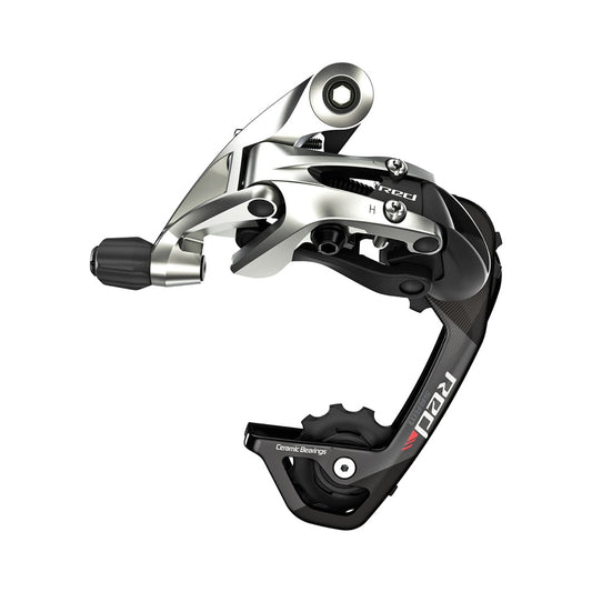 SRAM RED 11-speed achterderailleur met medium kooi – product op witte achtergrond