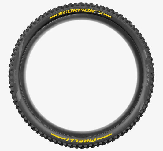 PIRELLI SCORPION RACE ENDURO M 29x2.5 Tubeless Ready Zacht Zwart/Geel band 4191200