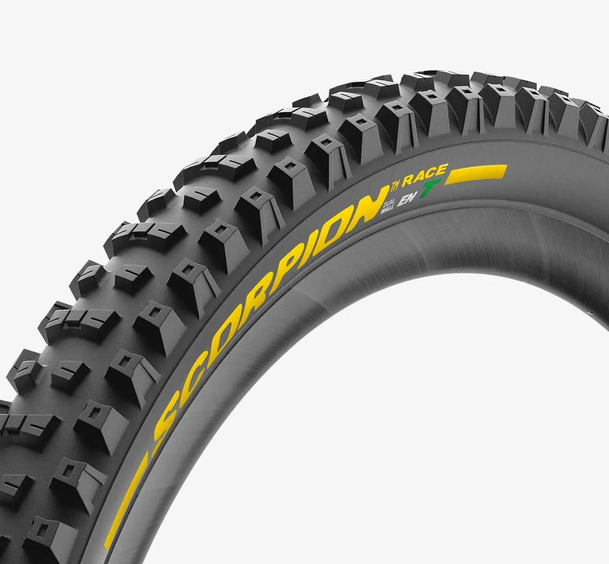 PIRELLI SCORPION RACE ENDURO T 27.5x2.5 Tubeless Ready Zacht Zwart/Geel band 4191300