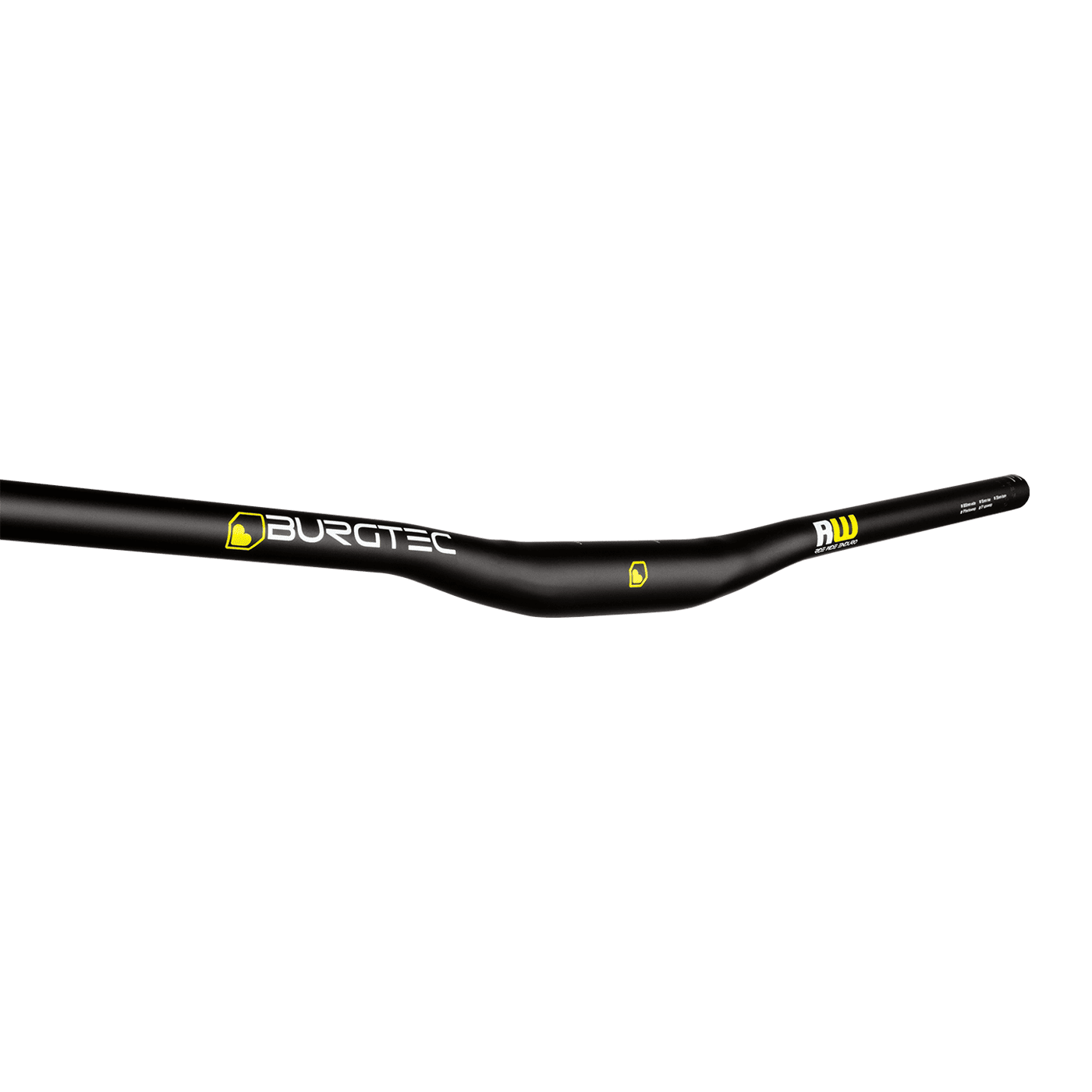 Cintre BURGTEC RIDE WIDE ENDURO Rise 15mm 800mm Noir