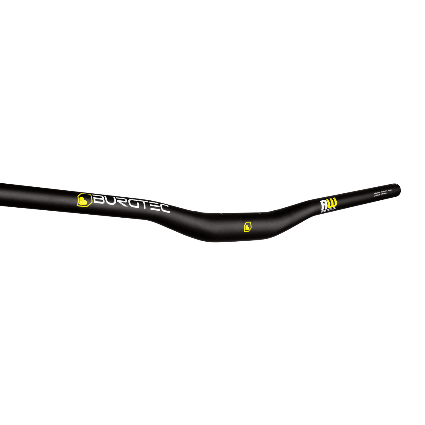 Cintre BURGTEC RIDE WIDE DH Rise 22.5mm 800mm Noir