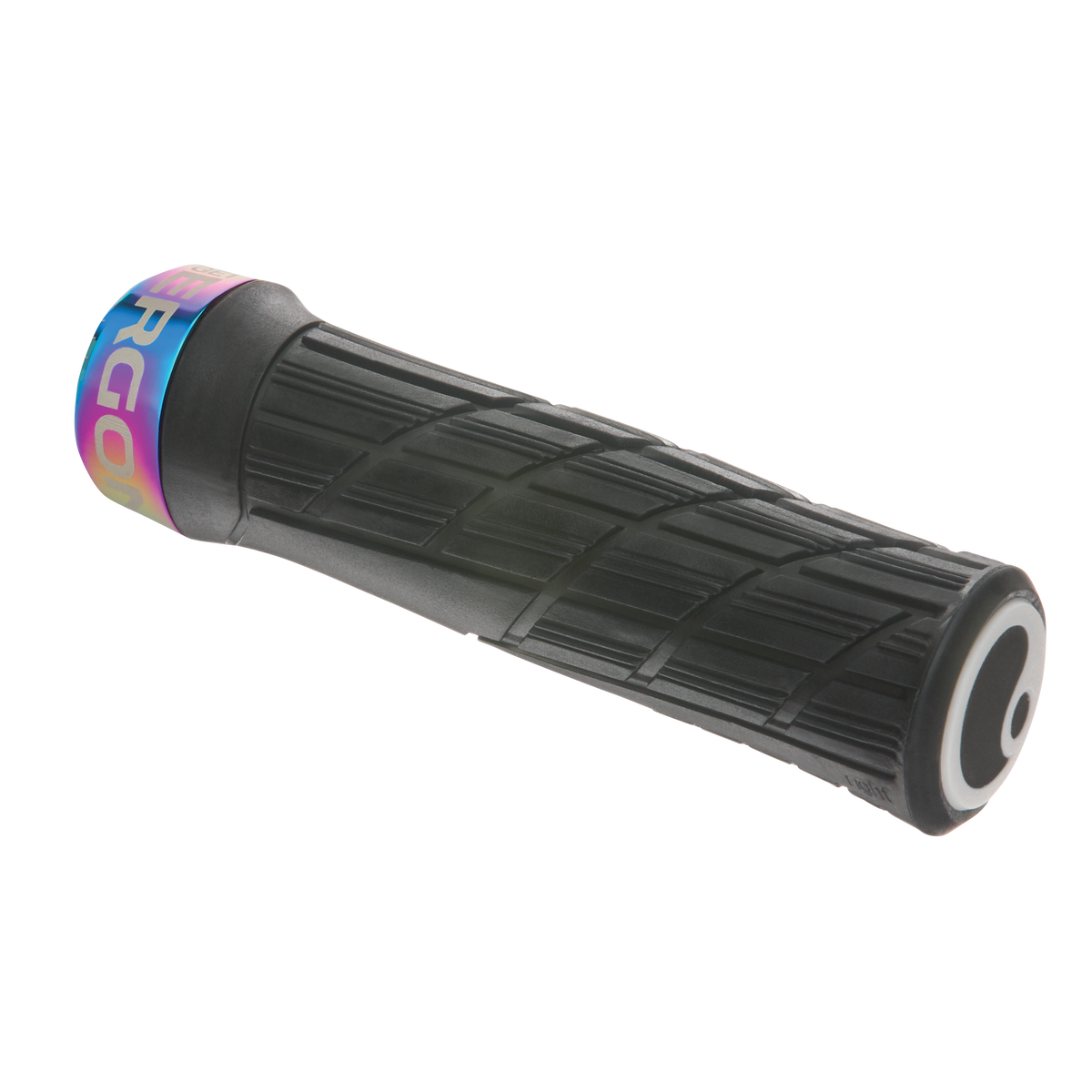 ERGON GE1 EVO Factory handvatten in bevroren stealthzwart met Oil Slick-klemringen