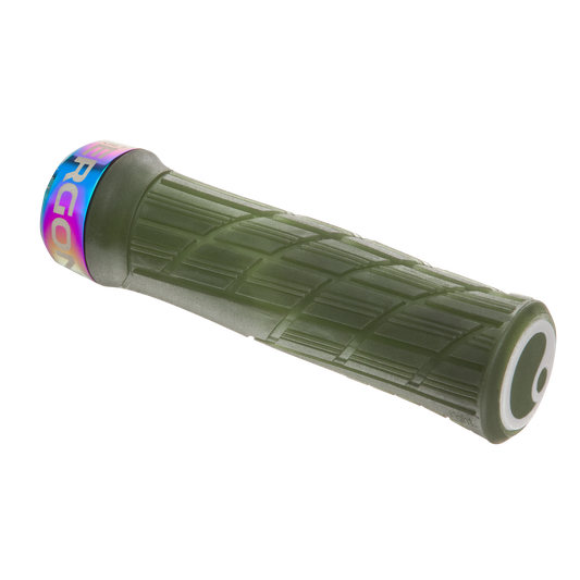 ERGON GE1 EVO Factory handvatten in bevroren mosgroen met Oil Slick-klemringen