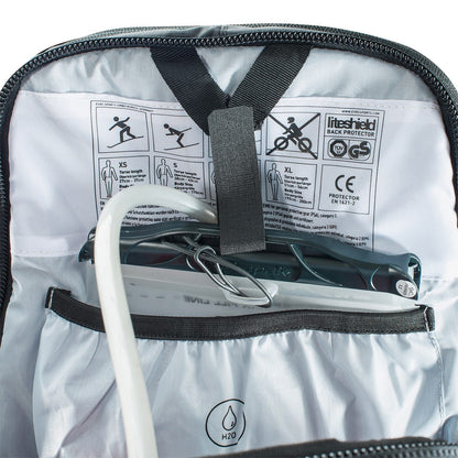 Rugzak met Geïntegreerde Rugbescherming EVOC PROTECTOR FR ENDURO BLACKLINE 16 Zwart