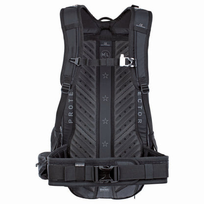 Rugzak met Rugplaat EVOC TRAIL E-RIDE 20L Zwart