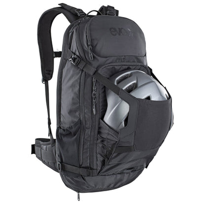 Rugzak met Rugplaat EVOC TRAIL E-RIDE 20L Zwart