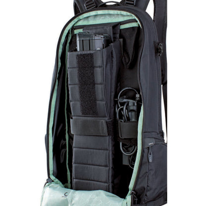 Rugzak met Rugplaat EVOC TRAIL E-RIDE 20L Zwart