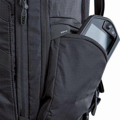 Rugzak met Rugplaat EVOC TRAIL E-RIDE 20L Zwart