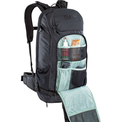 Rugzak met Rugplaat EVOC TRAIL E-RIDE 20L Zwart