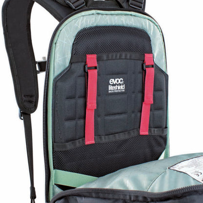 Rugzak met Rugplaat EVOC TRAIL E-RIDE 20L Zwart