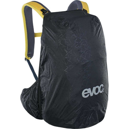 Rugzak met rugbescherming EVOC TRAIL PRO 26L Geel/Blauw