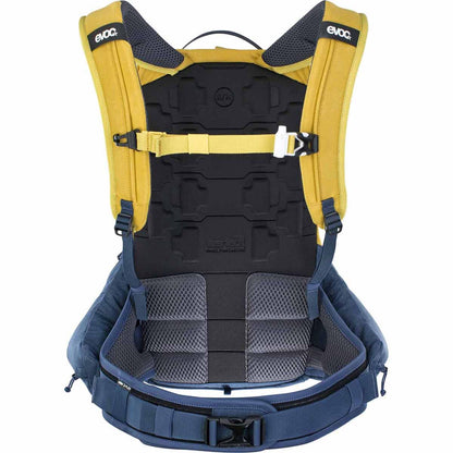 Rugzak met Rugplaat EVOC TRAIL PRO 16L Geel/Blauw