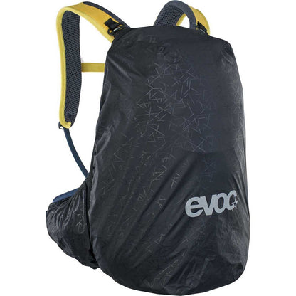 Rugzak met rugbescherming EVOC TRAIL PRO 10L Geel/Blauw