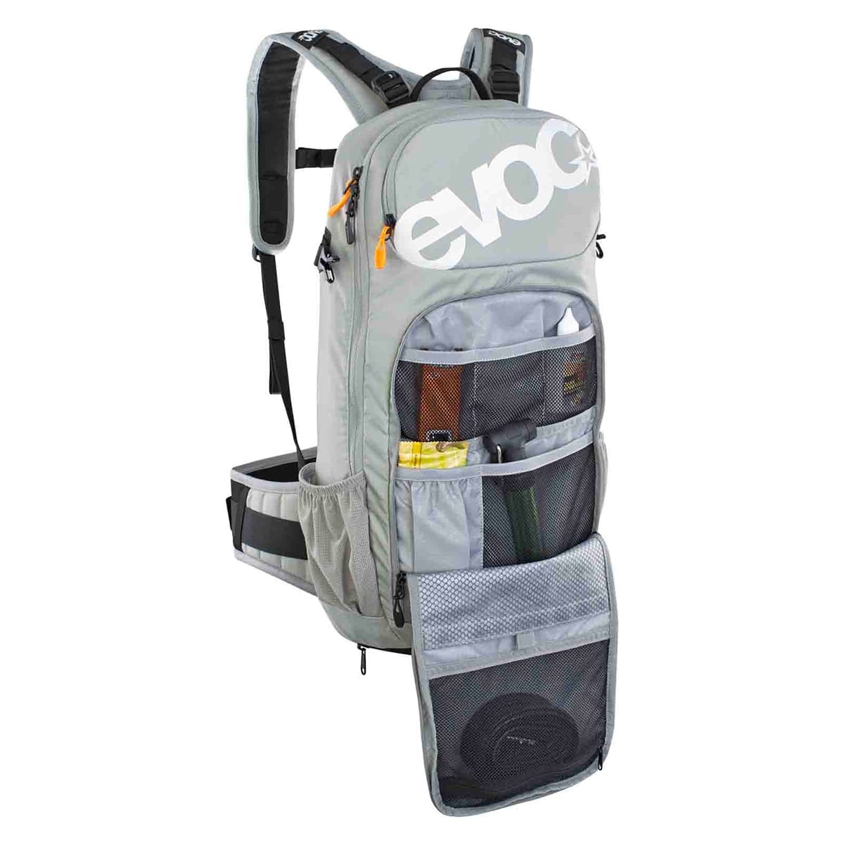 Sac à Dos avec Dorsale Intégrée EVOC PROTECTOR FR ENDURO 16 Gris