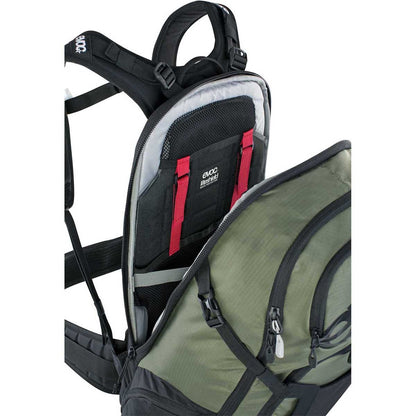 Rugzak met Rugplaat EVOC FR TOUR E-RIDE 30L Kaki