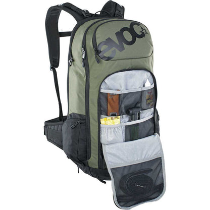 Rugzak met Rugplaat EVOC FR TOUR E-RIDE 30L Kaki