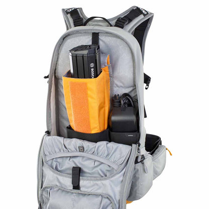 Rugzak met Rugplaat EVOC FR ENDURO E-RIDE 16L Grijs/Oranje
