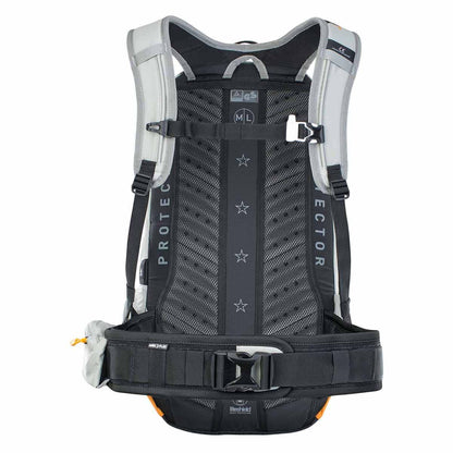 Rugzak met Rugplaat EVOC FR ENDURO E-RIDE 16L Grijs/Oranje
