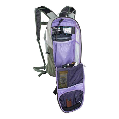 Rugzak EVOC RIDE 8L Grijs/Kaki