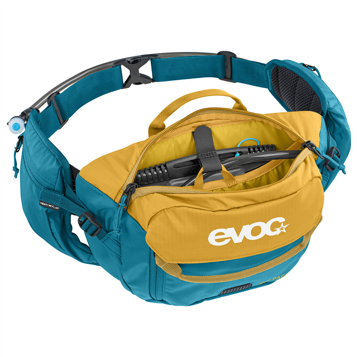 EVOC HIP PACK 3L Bananentas Blauw/Geel