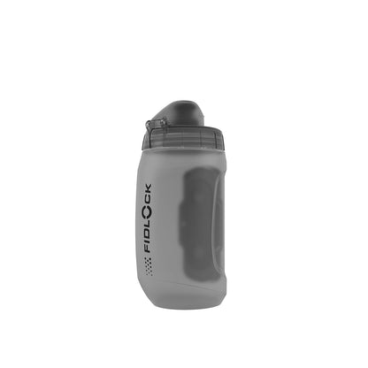 Kit Bidon et Porte-Bidon FIDLOCK TWIST BIKE BASE 450 ml Fumé
