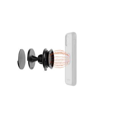 Wandhouder FIDLOCK VACUUM Zwart