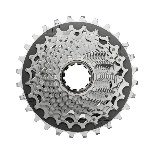 SRAM FORCE XG-1270 E1-cassette met 12 versnellingen – hoofdfoto op witte achtergrond