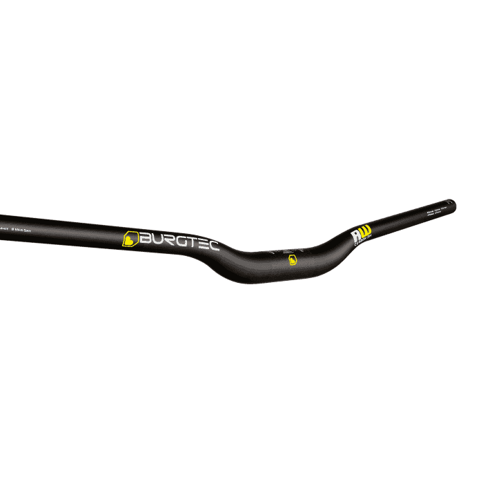 Cintre BURGTEC RIDE WIDE DH Carbone Rise 30mm 800mm Noir