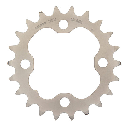 Binnenste Tandwiel SHIMANO DEORE M590 9V 4 Gaten 64 mm Zilver