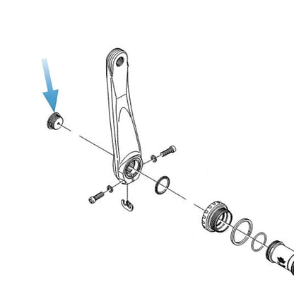 Linker Crankas Bout SHIMANO SORA 3500 / TIAGRA 4600 / 105 5700 / ULTEGRA 6700