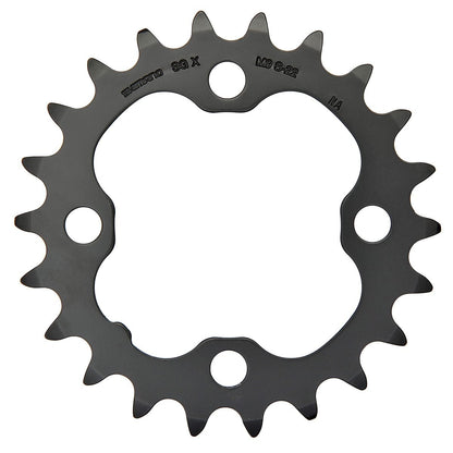 Binnenste Kettingblad SHIMANO DEORE M590 9V 4 Gaten 64 mm Zwart
