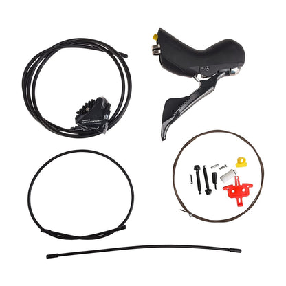 Paar Hendels en Remklauwen SHIMANO ULTEGRA R8020 2x11 Flat Mount Zonder Schijf