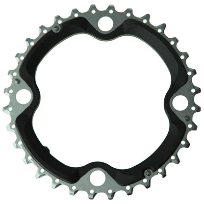 Middelste kettingblad SHIMANO XT M780/M770 10V 4 gaten 104 mm