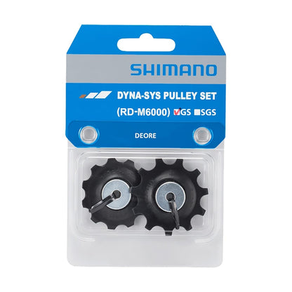 Achterderailleur Poeliwieltjes 10V SHIMANO DEORE RD-M6000 Middellange Kooi