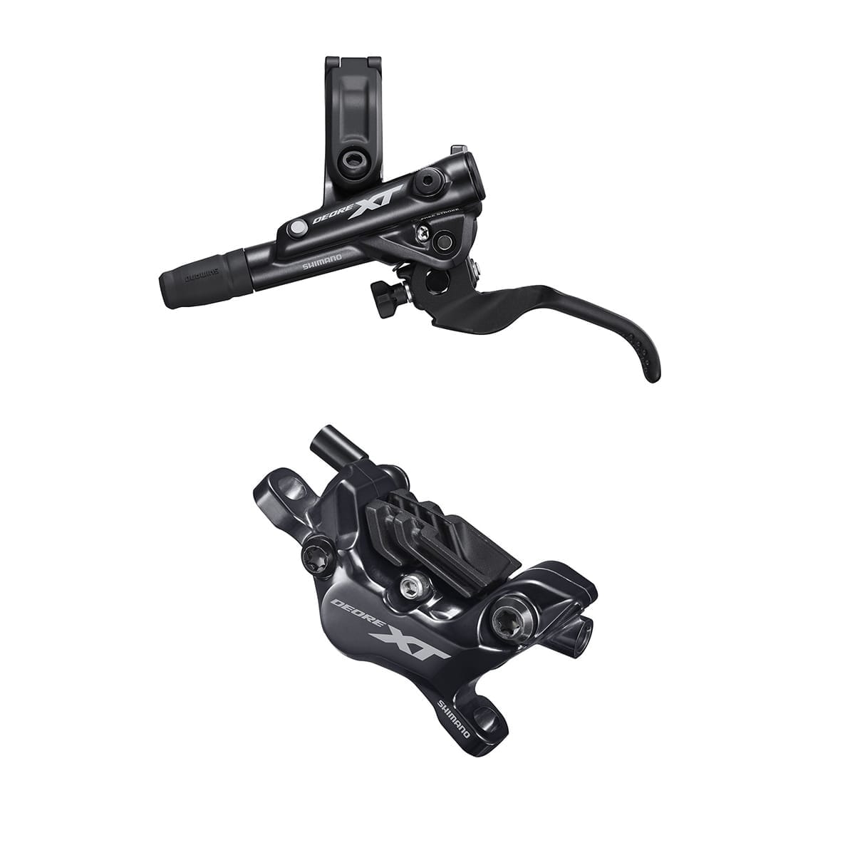 Paar SHIMANO XT M8120 4 zuiger J-KIT geventileerde remblokken