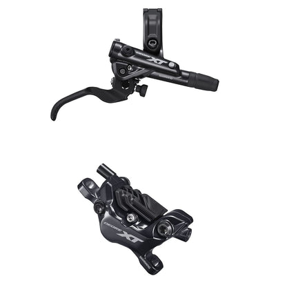 Remmenset SHIMANO XT M8120 4 Zuigers J-KIT Geventileerde Remblokken