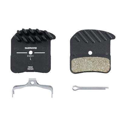 Organische Geventileerde Remblokken SHIMANO H03A 4 Zuigers SAINT / XT 8020 / ZEE