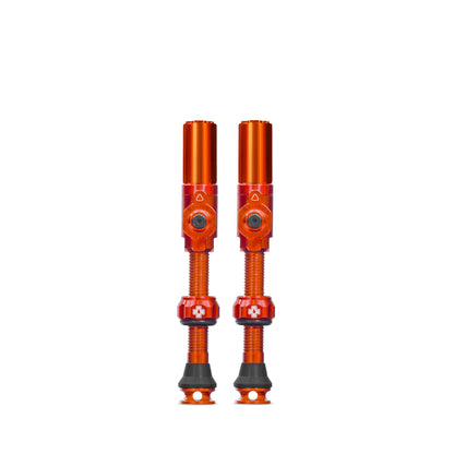 Tubeless Ventielen MUC-OFF Big Bore Hybrid (Schrader) Large Oranje