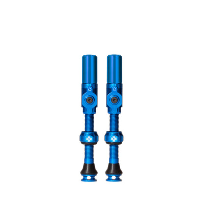 MUC-OFF Big Bore Hybrid Tubeless Ventielen (Schrader) Large Blauw