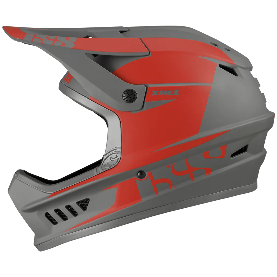IXS XACT EVO MTB Helm Rood/Grijs