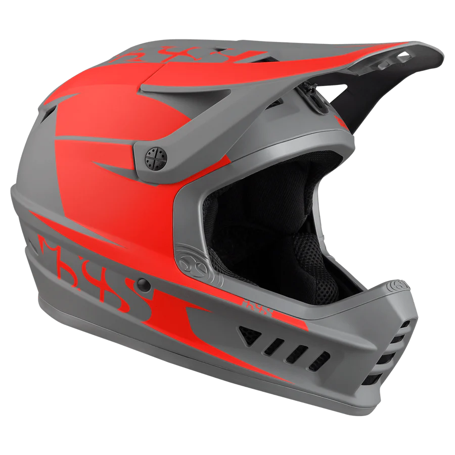 IXS XACT EVO MTB Helm Rood/Grijs