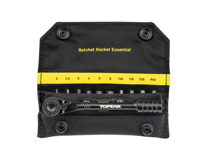 Compacte Ratelsleutel TOPEAK RATCHET ROCKET ESSENTIAL Zwart