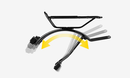 MTB-Bagagedrager TOPEAK TETRARACK M2 HD Zwart