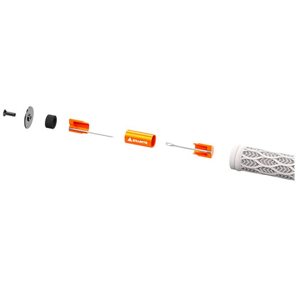 Tubeless reparatieset geïntegreerd in het stuur GRANITE DESIGN CNC + 4 pluggen